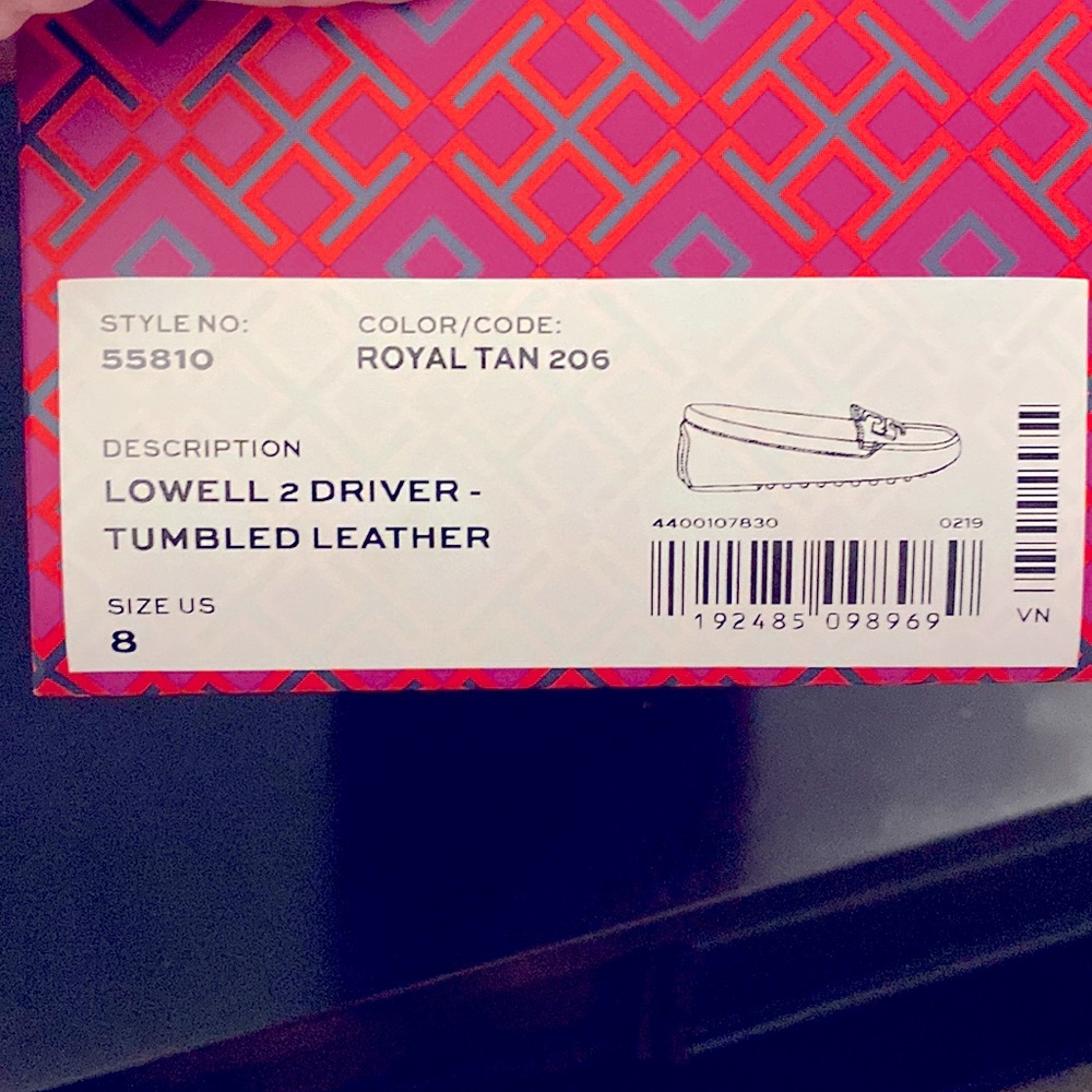 Tory Burch Lowell 2 Driver loafers - size 8